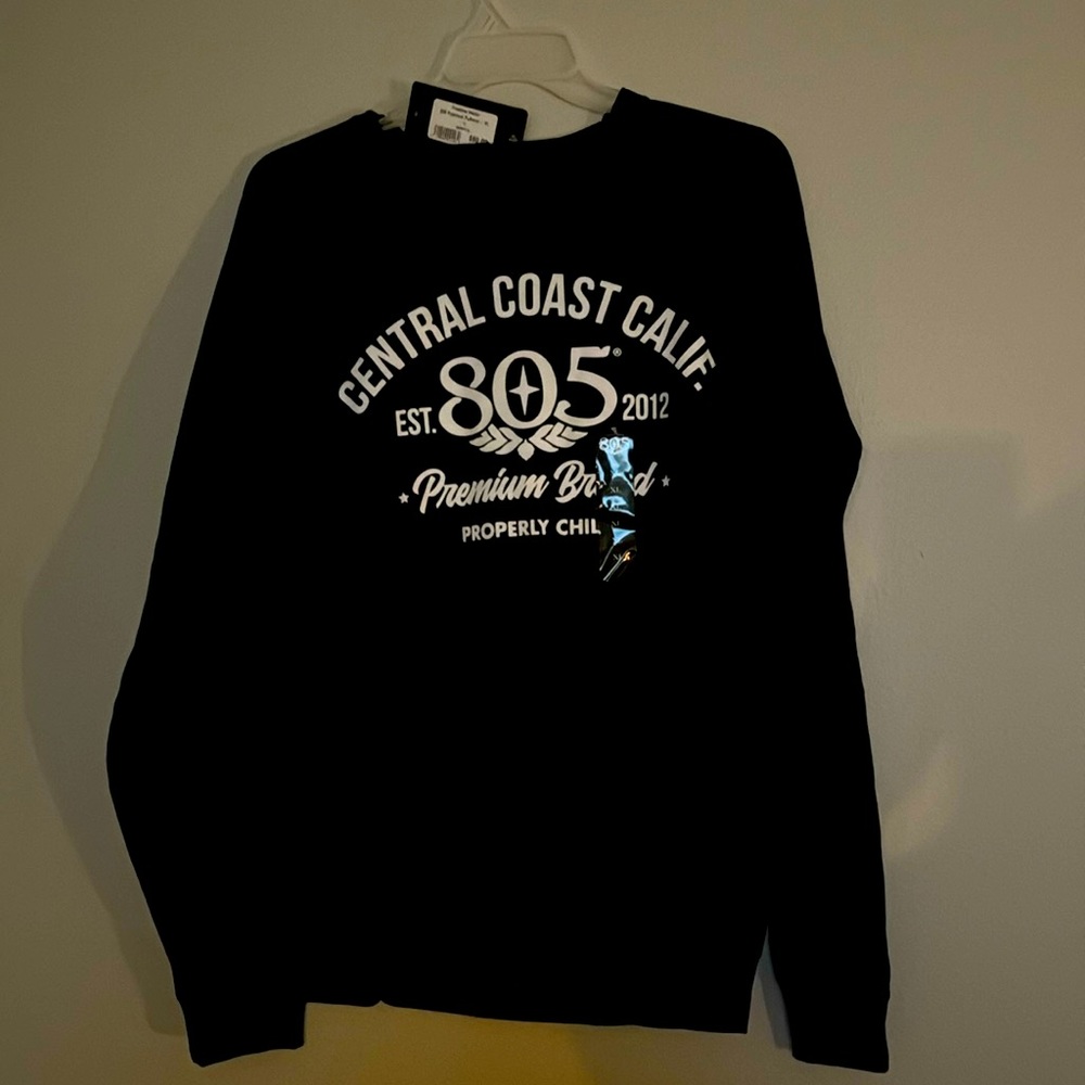 805 beer CA b&w NWT men’s XL long sleeve shirt